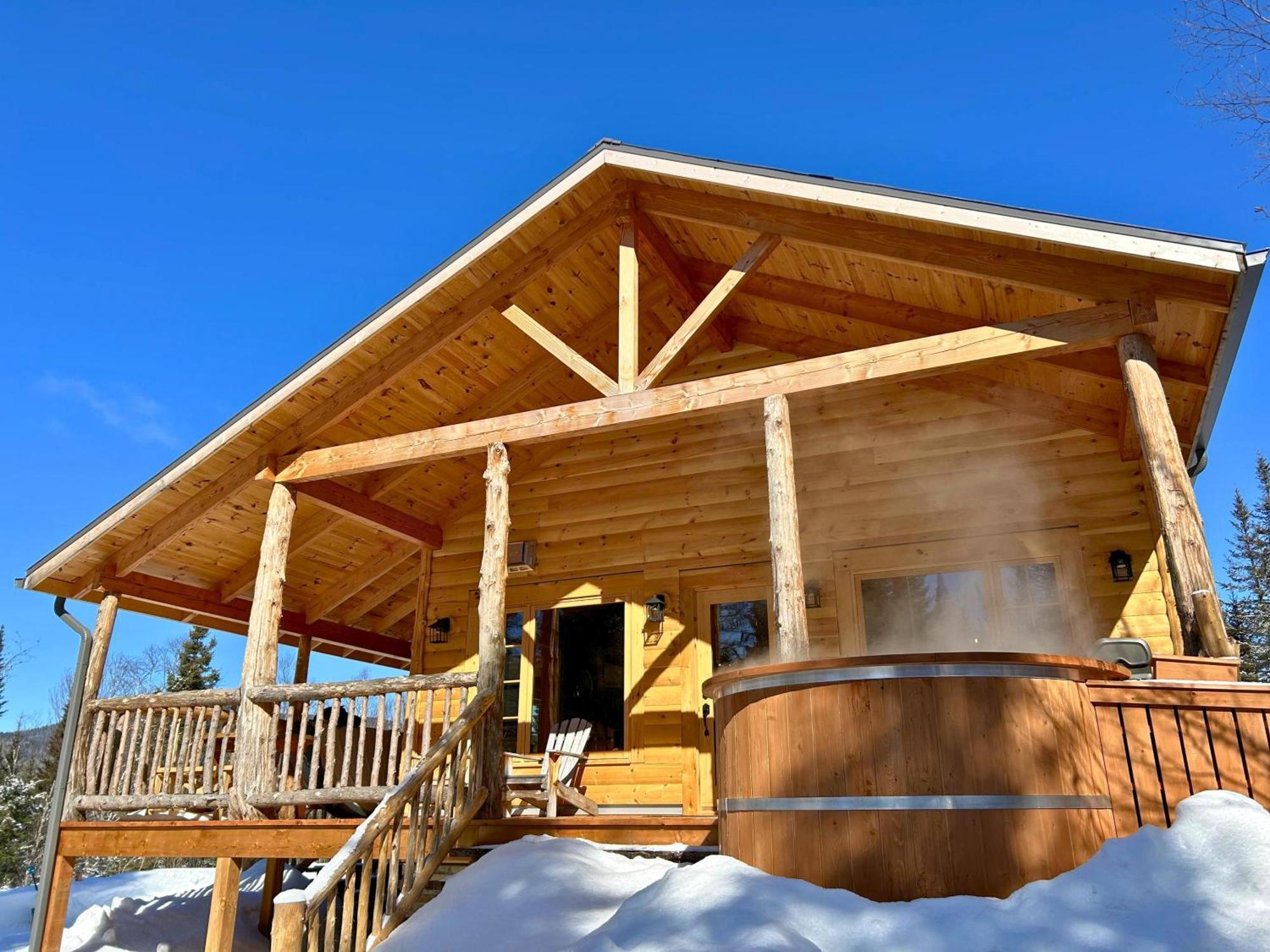 BIGFOOT - Chalets de Moh - 6 chambres - Jacuzzi La Malbaie Extérieur photo